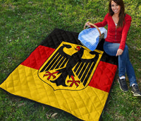 Germany Flag Premium Quilt - Wonder Print Shop