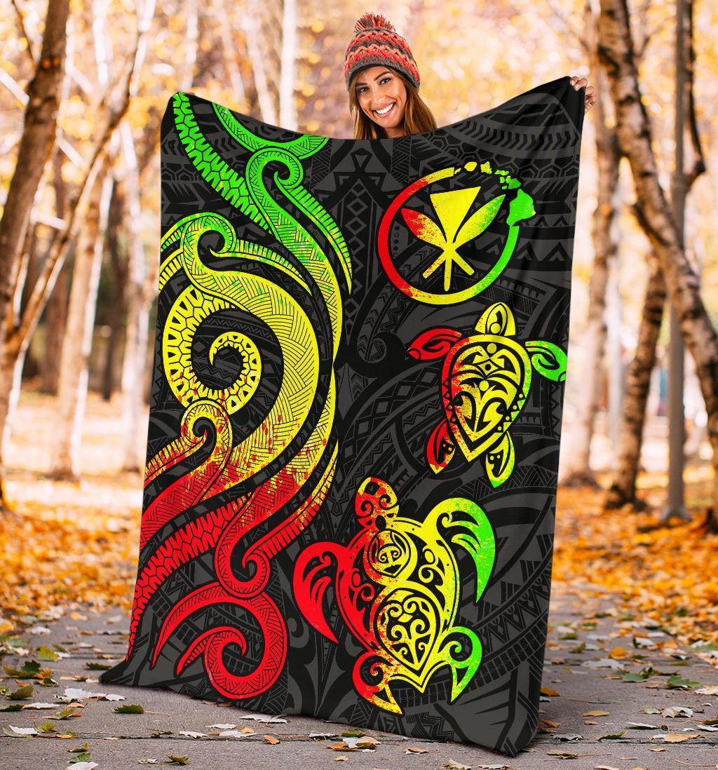 polynesian-hawaii-premium-blanket-reggae-tentacle-turtle