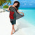 Kanaka MAoli Hawaiian Sarong - Blue Turtle Tribal - Wonder Print Shop
