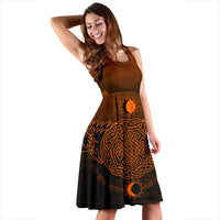viking-womens-dress-skoll-and-hati-orange