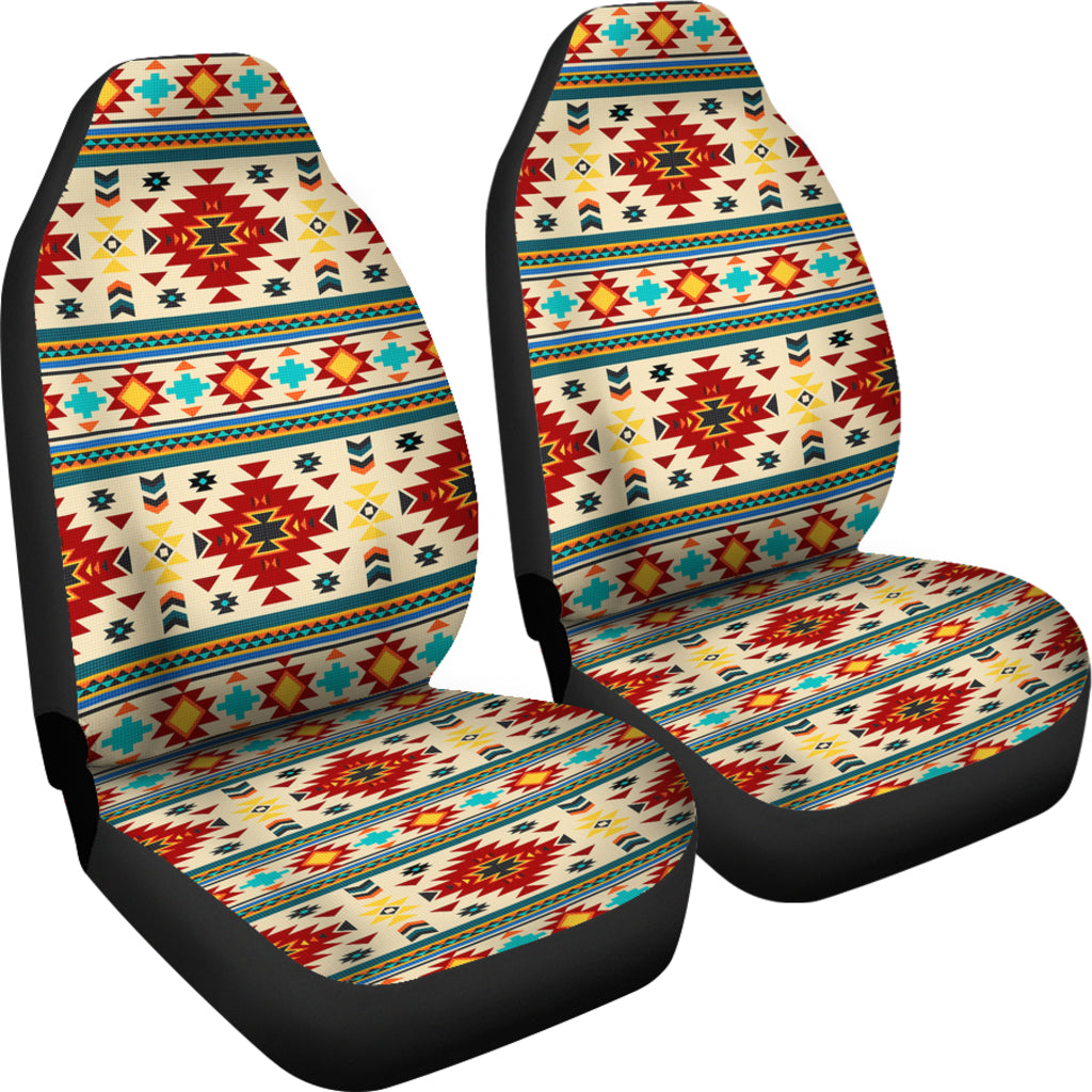 Full Color Southwest Pattern Car Seat Covers LT10 - Wonder Print Shop