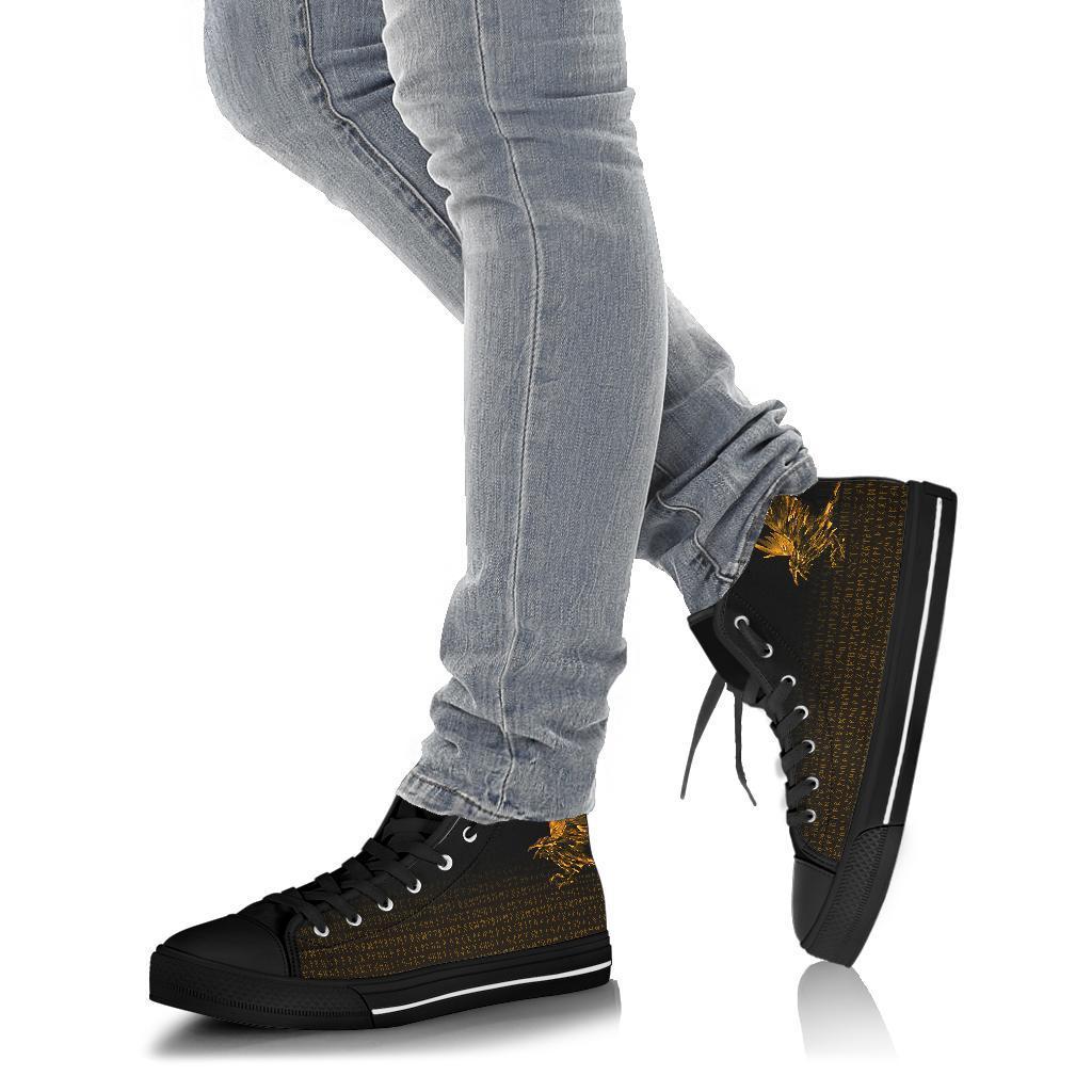 viking-high-top-shoes-the-raven-of-odin-rune-gold