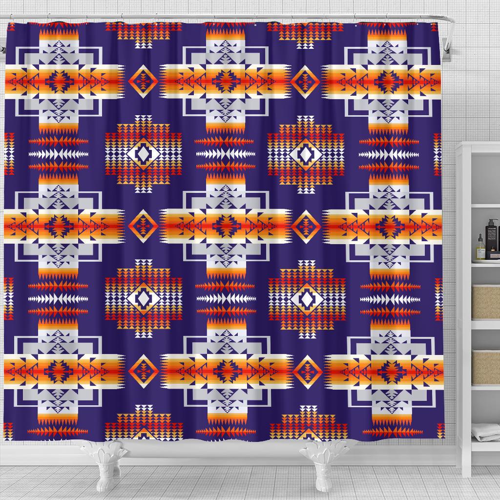 purple-tribe-native-american-shower-curtain