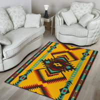 Abstract Geometric Ornament Area Rug LT10 - Wonder Print Shop
