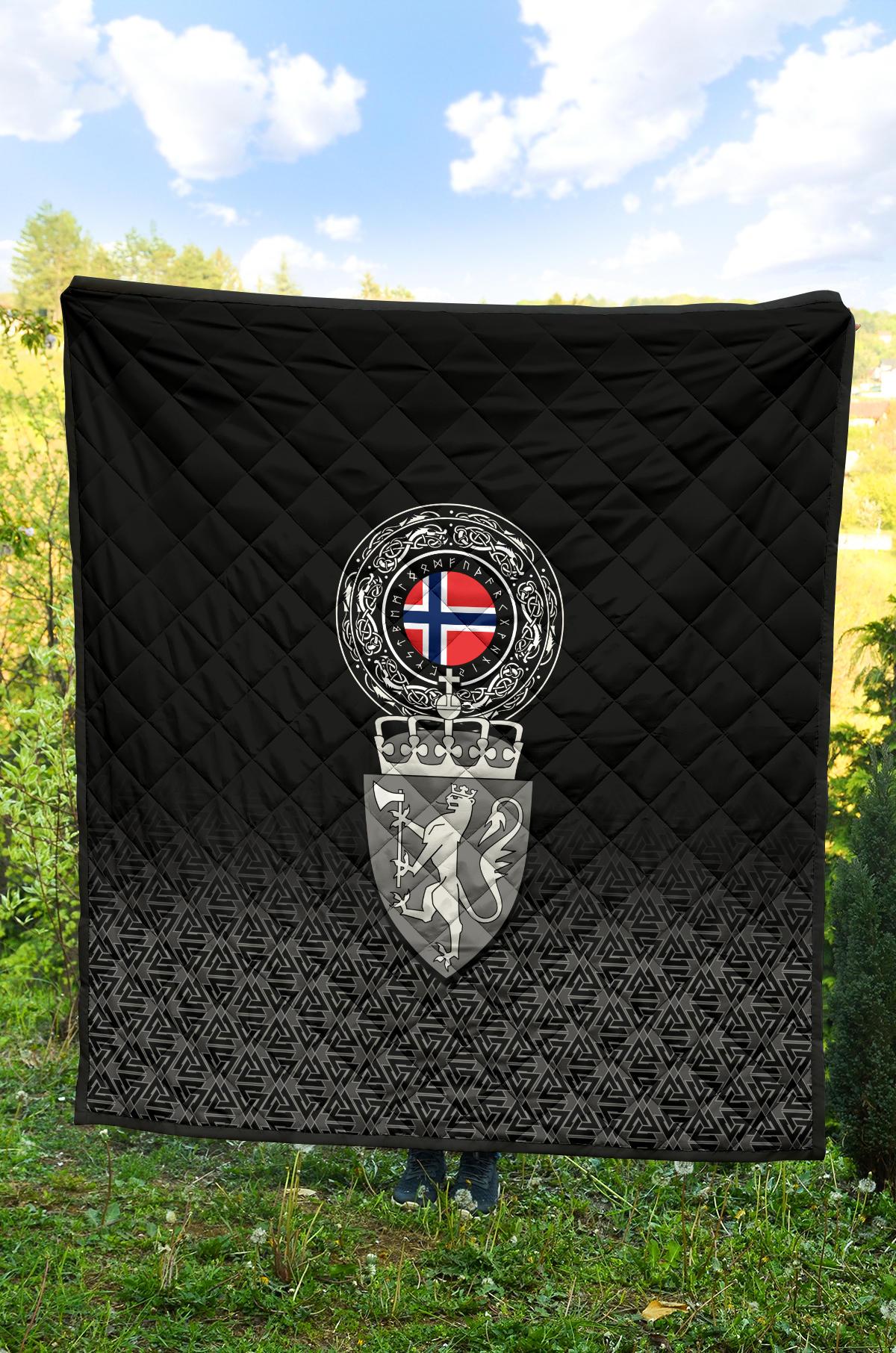 Viking Premium Quilt - Norway Coat Of Arms RLT12 - Wonder Print Shop