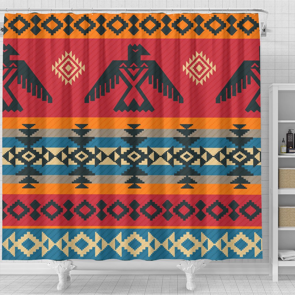 thunderbirds-native-american-shower-curtain