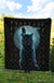 Viking Premium Quilt, Fenrir Viking Wolf and Moon RLT12 - Wonder Print Shop