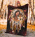 native-girl-dream-catcher-red-galaxy-blanket
