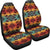 Blue Orange Pattern Car Seat Covers LT10 - Wonder Print Shop