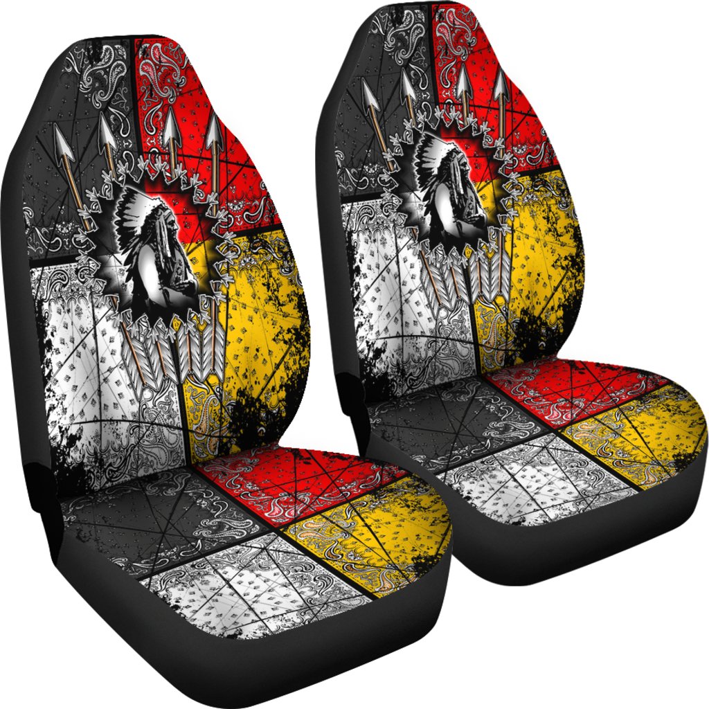 Native American Chief Car Seat Covers LT10 - Wonder Print Shop