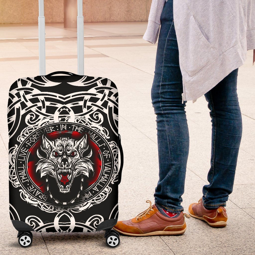 Viking Luggage Covers, Fenrir Wolf RLT12 - Wonder Print Shop
