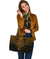 Viking Large Leather Tote Bag, Skoll and Hati RLT12 - Wonder Print Shop