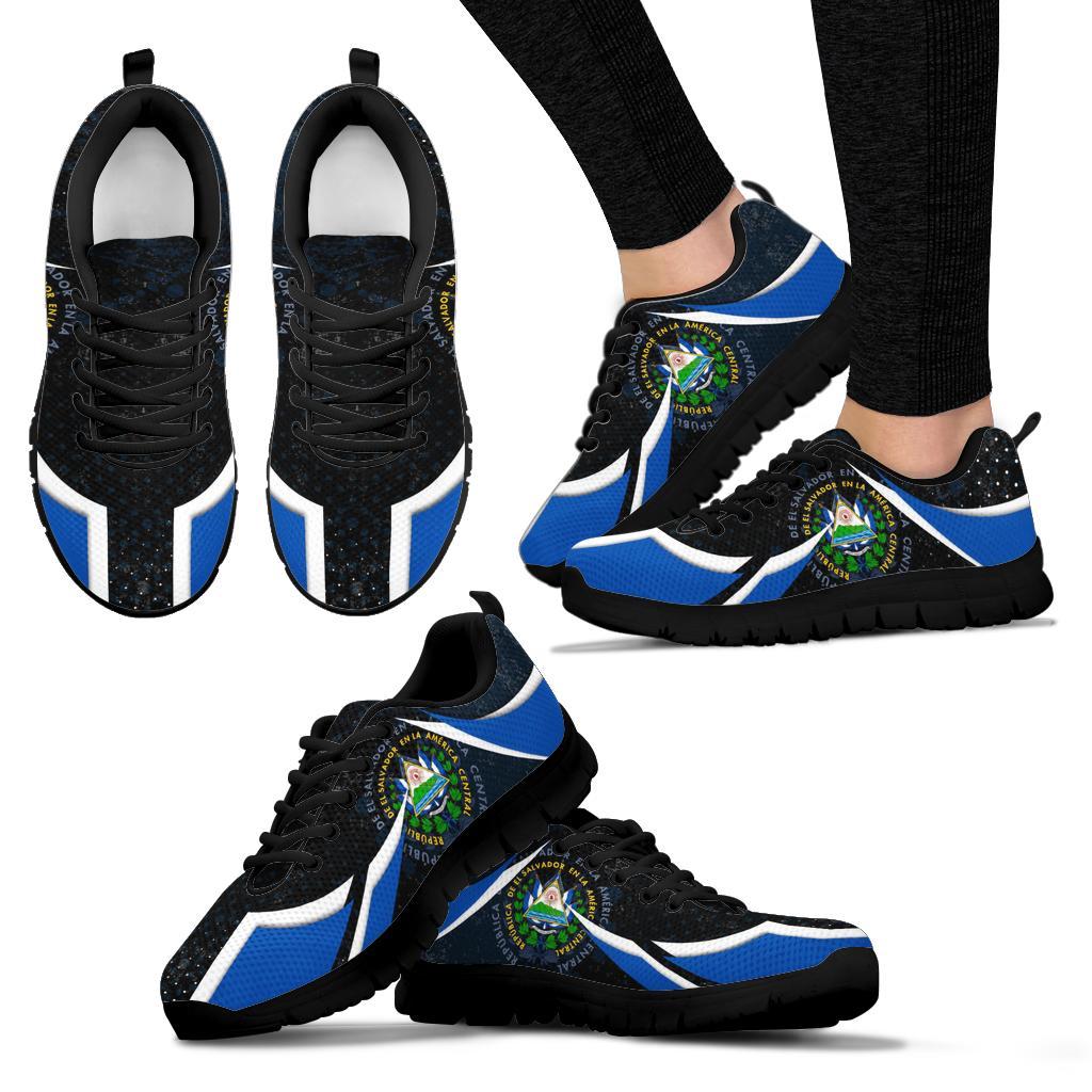 El Salvador Sneakers - El Salvadorian Spirit - Wonder Print Shop