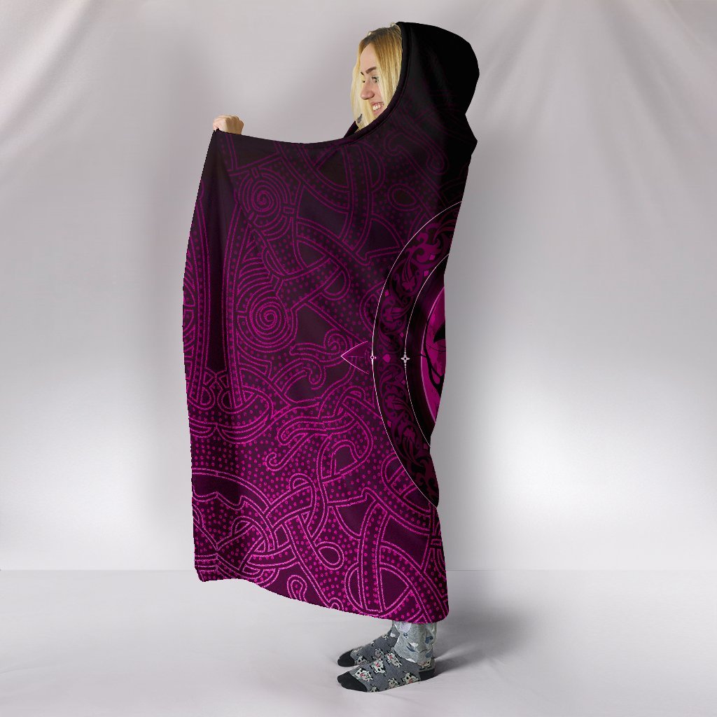 viking-hooded-blanket-ethnic-odin-raven-pink