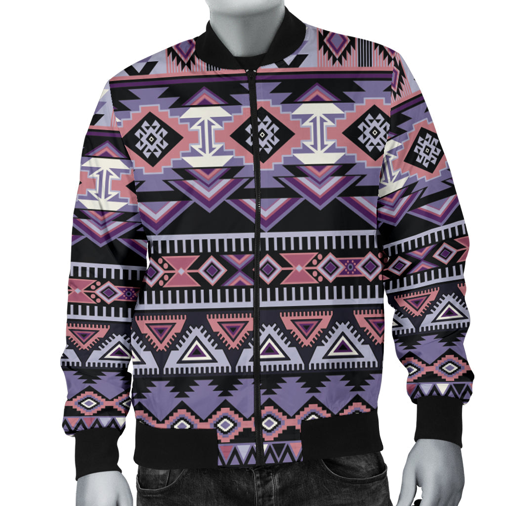 Ethnic Pattern Men's Bomber Jacket LT10 - Wonder Print Shop