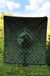 Viking Premium Quilt, Ethnic Odin Raven Green RLT12 - Wonder Print Shop