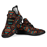 black-native-tribes-pattern-native-american-mesh-knit-sneakers