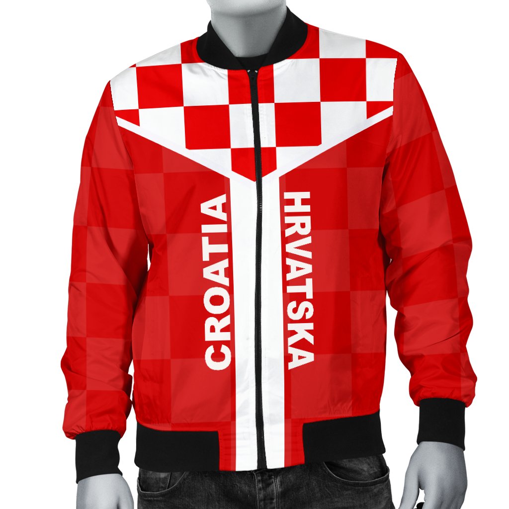 Neo Croatia Men's Bomber Jacket - Wonder Print Shop
