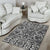 Polynesian Gray Area Rug - Wonder Print Shop