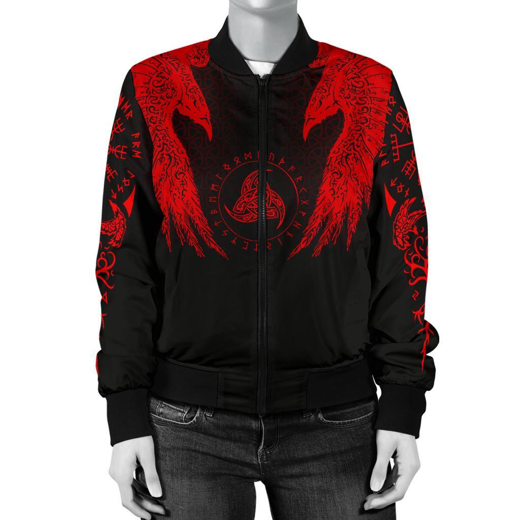 Viking Women's Bomber Jacket Muninn RLT12 - Wonder Print Shop