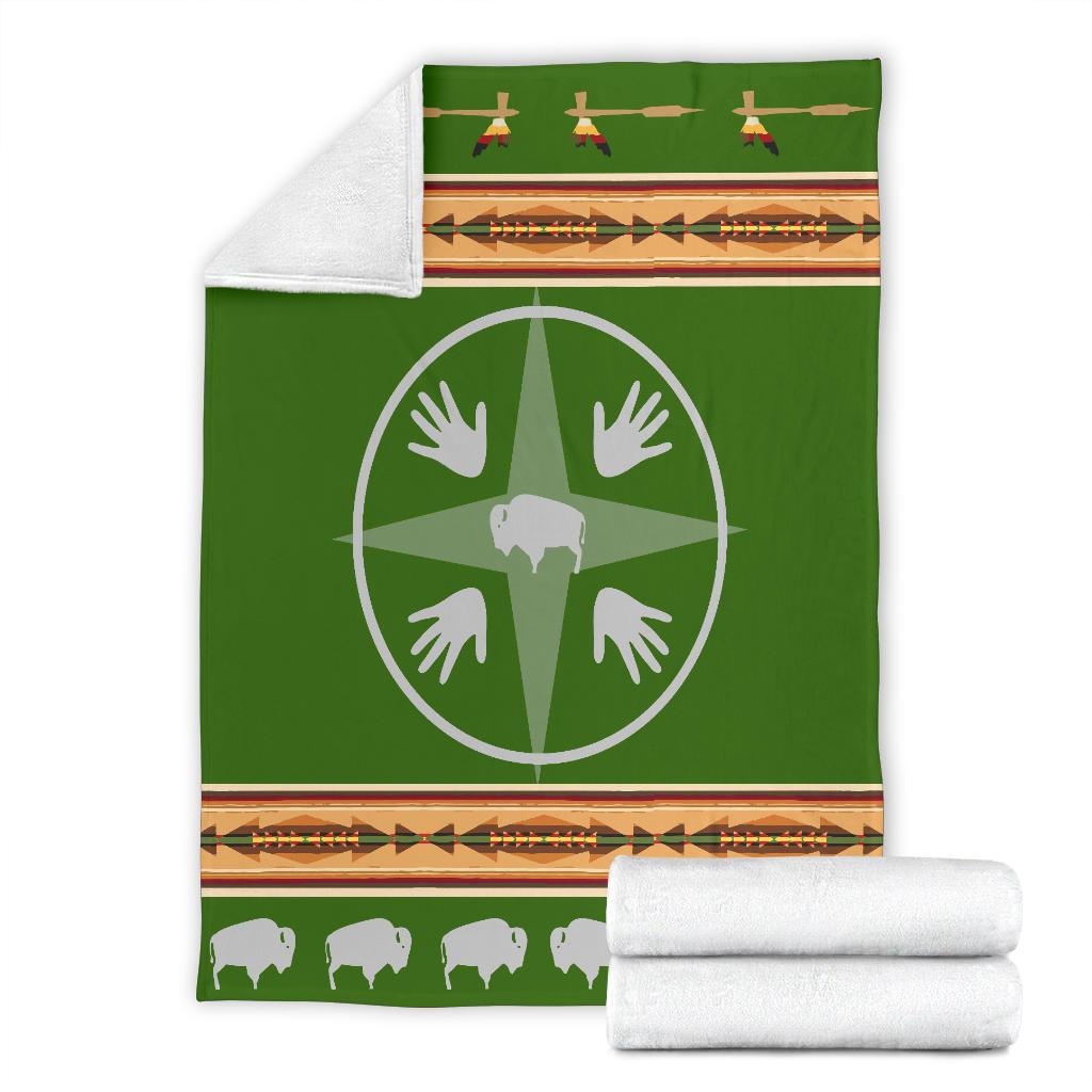 bison-medicine-wheels-native-american-pride-premium-blanket