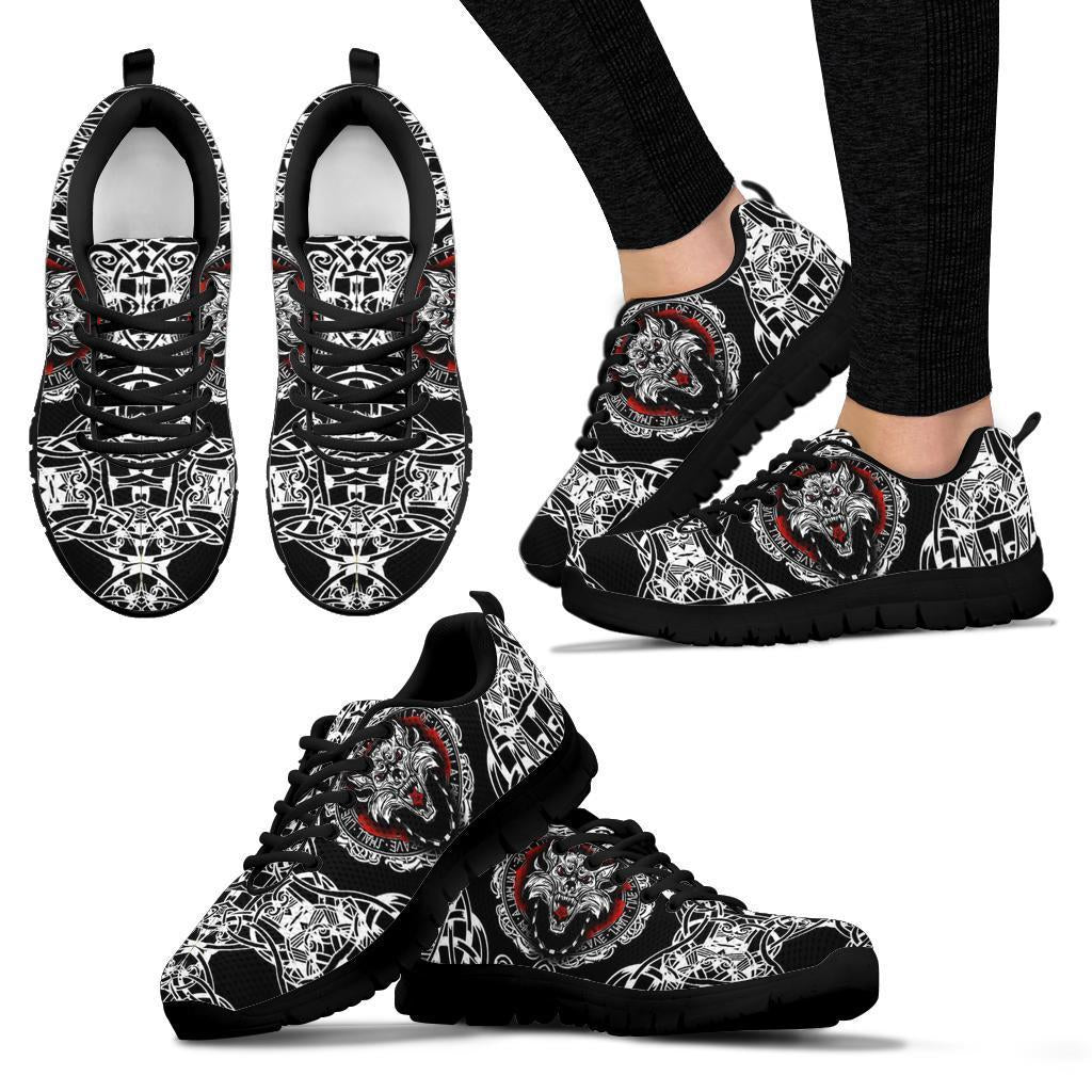 Viking Sneakers, Fenrir Wolf RLT12 - Wonder Print Shop