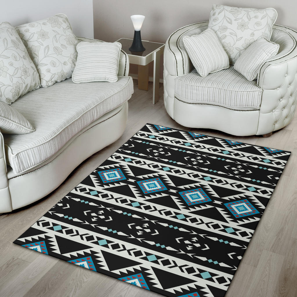 Ethnic Seamless Pattern Area Rug LT10 - Wonder Print Shop
