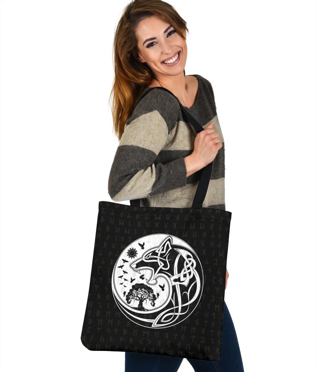 viking-tote-bag-skoll-and-hati-rune-tattoo