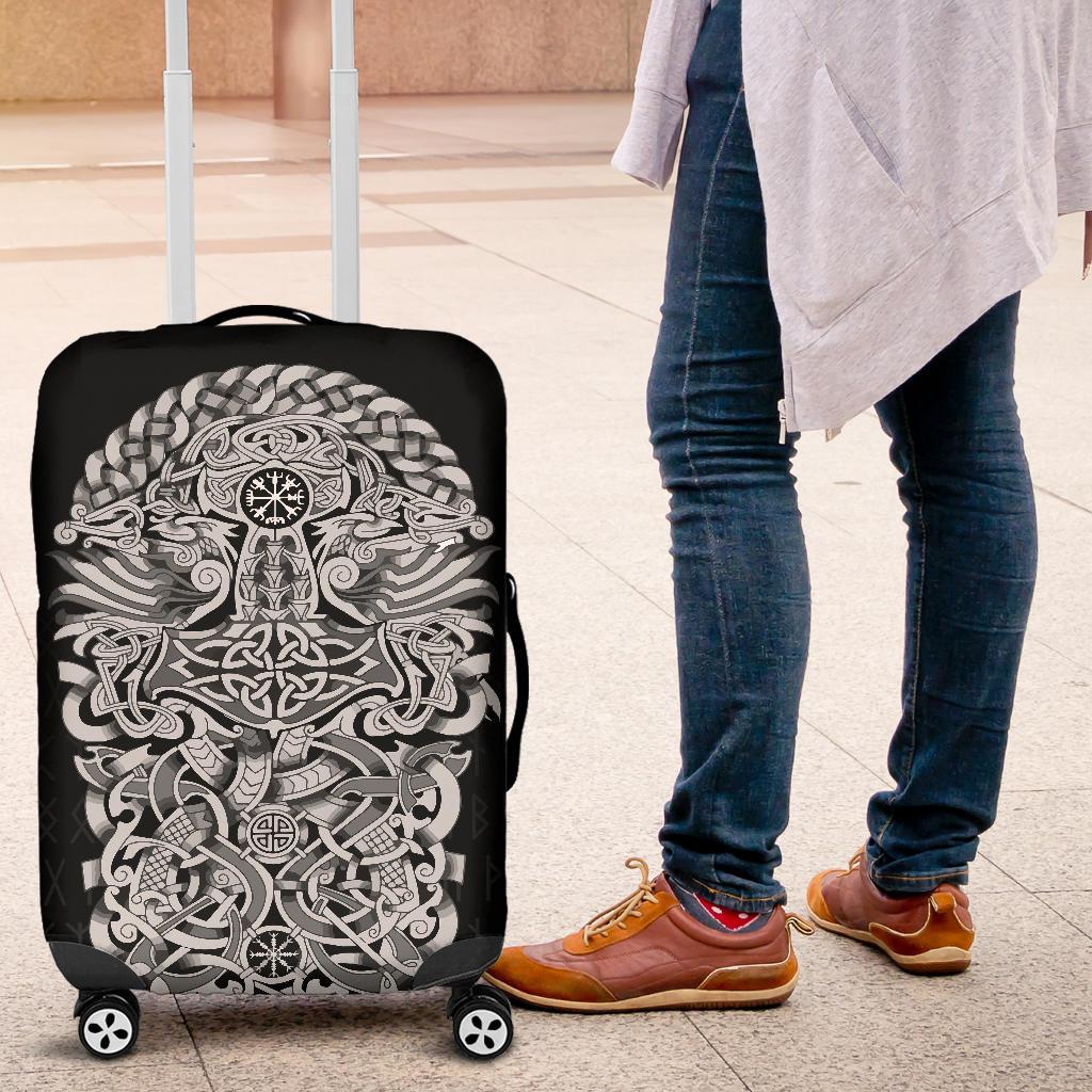 Viking Tattoo Sleeve Luggage Covers RLT12 - Wonder Print Shop