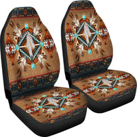Brown Mandala Car Seat Cover LT10 - Wonder Print Shop