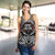 Viking Women's Racerback Tank, Fenrir Wolf RLT12 - Wonder Print Shop
