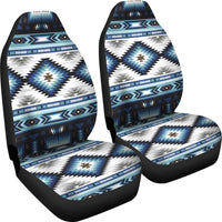Blue Colors Pattern Car Seat Covers LT10 - Wonder Print Shop