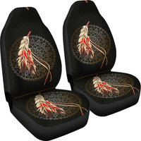Feathers 3D Car Seat Covers LT10 - Wonder Print Shop