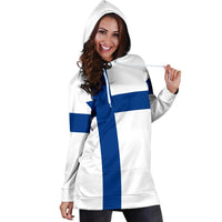 Finland Hoodie Dress Original Flag - Wonder Print Shop
