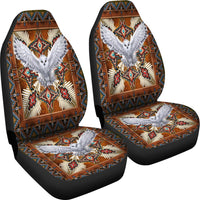 Owl Mandala Pattern Car Seat Cover LT10 - Wonder Print Shop