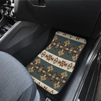 Native American Navajo Geometric Seamless PatternFront and Back Car Mats Set Of 4 LT10 - Wonder Print Shop
