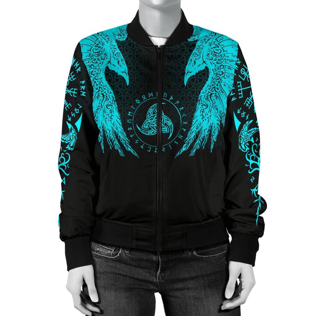 Viking Women's Bomber Jacket Muninn RLT12 - Wonder Print Shop
