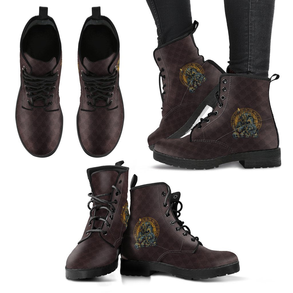 viking-leather-boots-warrior-viking-shield-skull