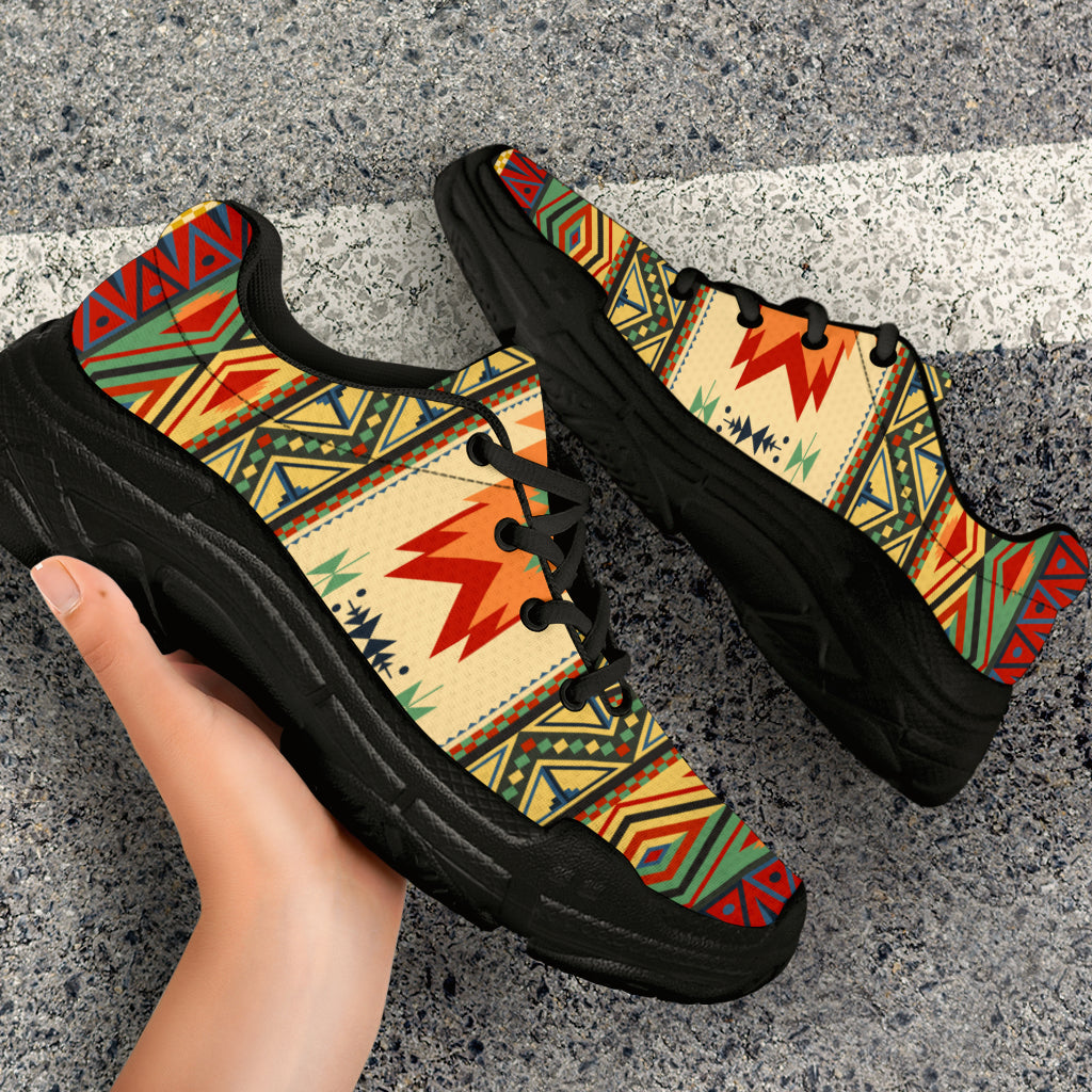 native-american-geometric-pattern-chunky-sneakers