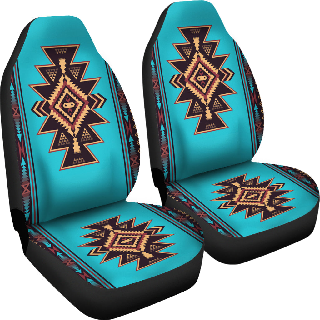 Brown Western Car Seat Cover LT10 - Wonder Print Shop