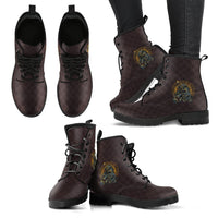 viking-leather-boots-warrior-viking-shield-skull
