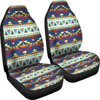 Pattern Geometric Native American Car Seat Covers LT10 - Wonder Print Shop