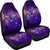 Black Wolf In Galaxy Car Seat Covers LT10 - Wonder Print Shop