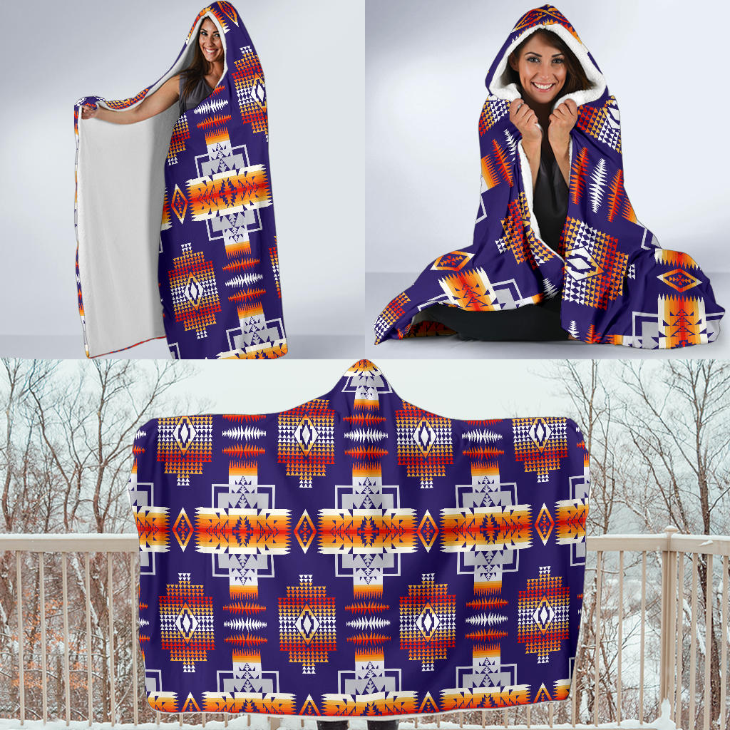 purple-pattern-native-american-hooded-blanket
