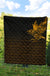 Viking Premium Quilt - The Raven Of Odin Rune, Gold RLT12 - Wonder Print Shop