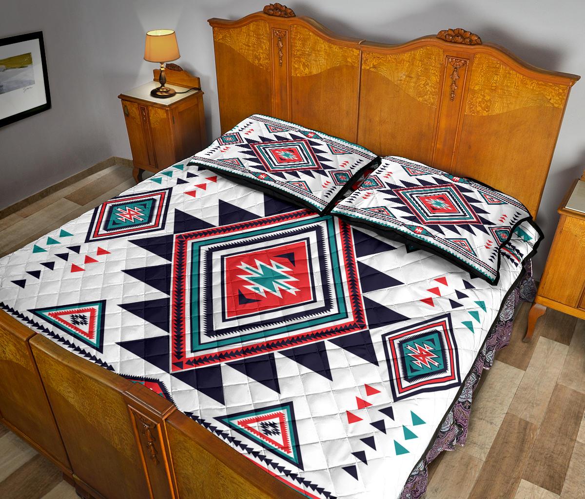 United Symbol Southwest Pattern Native American Quilt Bed Set LT10 - Wonder Print Shop
