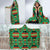 green-native-american-pattern-hooded-blanket