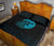 Viking Quilt Bed Set - Fenrir Wolf Cyan RLT12 - Wonder Print Shop