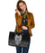 Viking Large Leather Tote Wolf and Raven Special RLT12 - Wonder Print Shop