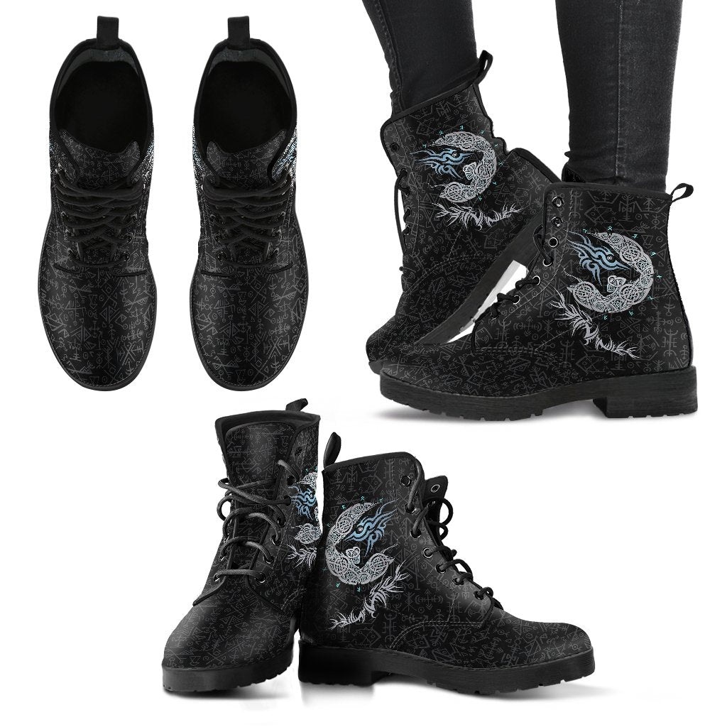 viking-fenrir-wolf-leather-boots
